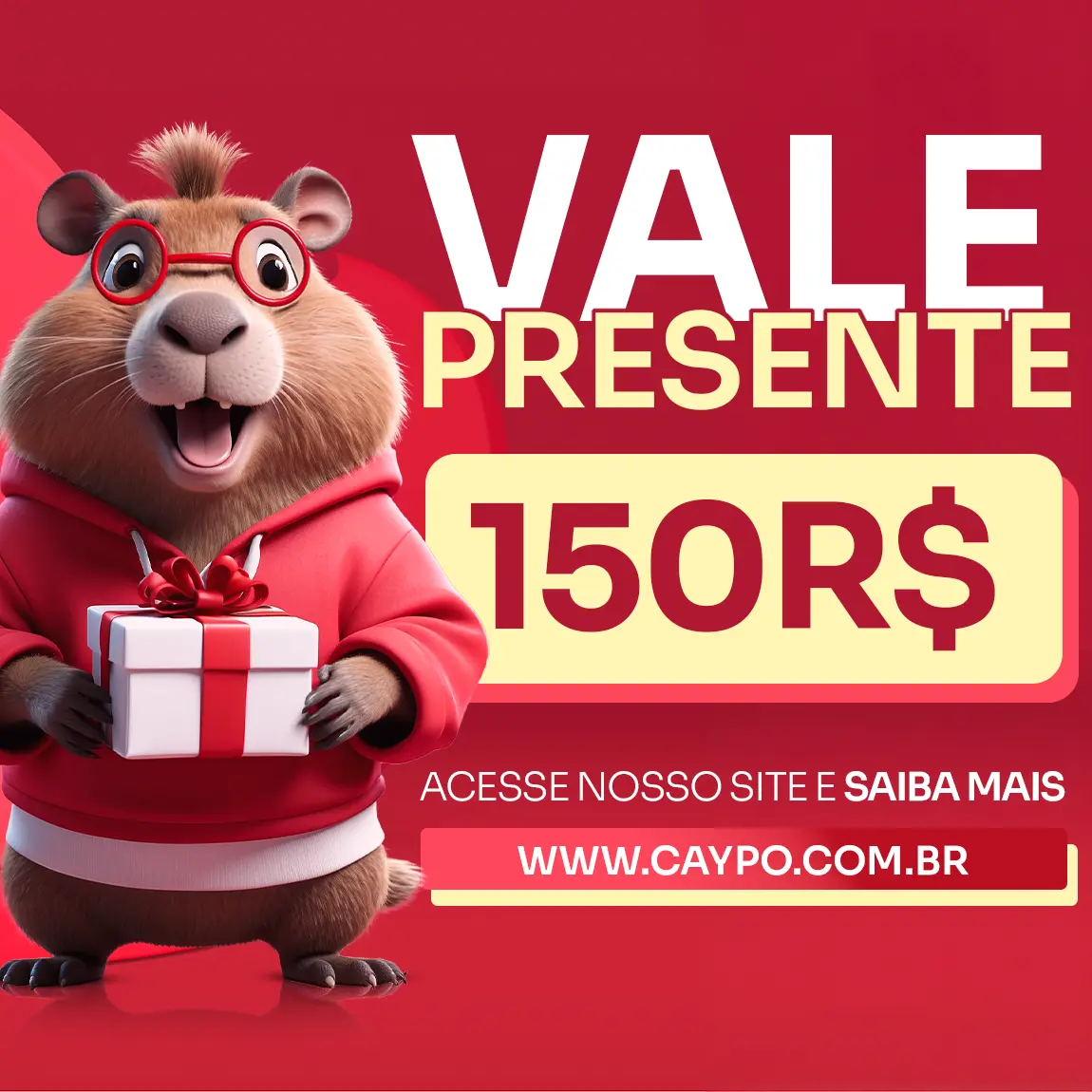 Cartão Presente Caypo - Caypo
