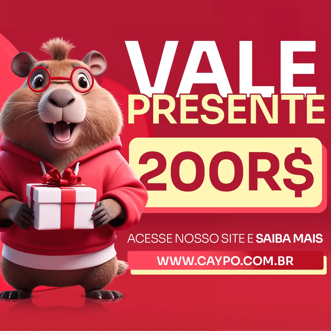Cartão Presente Caypo - Caypo