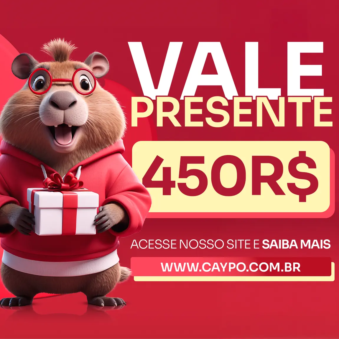 Cartão Presente Caypo - Caypo